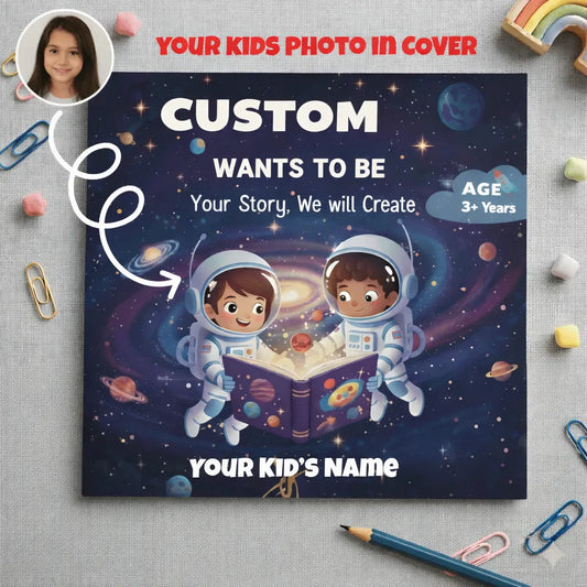 Write your own story  for Kids | Custom Story | Your Idea (3+ Years)